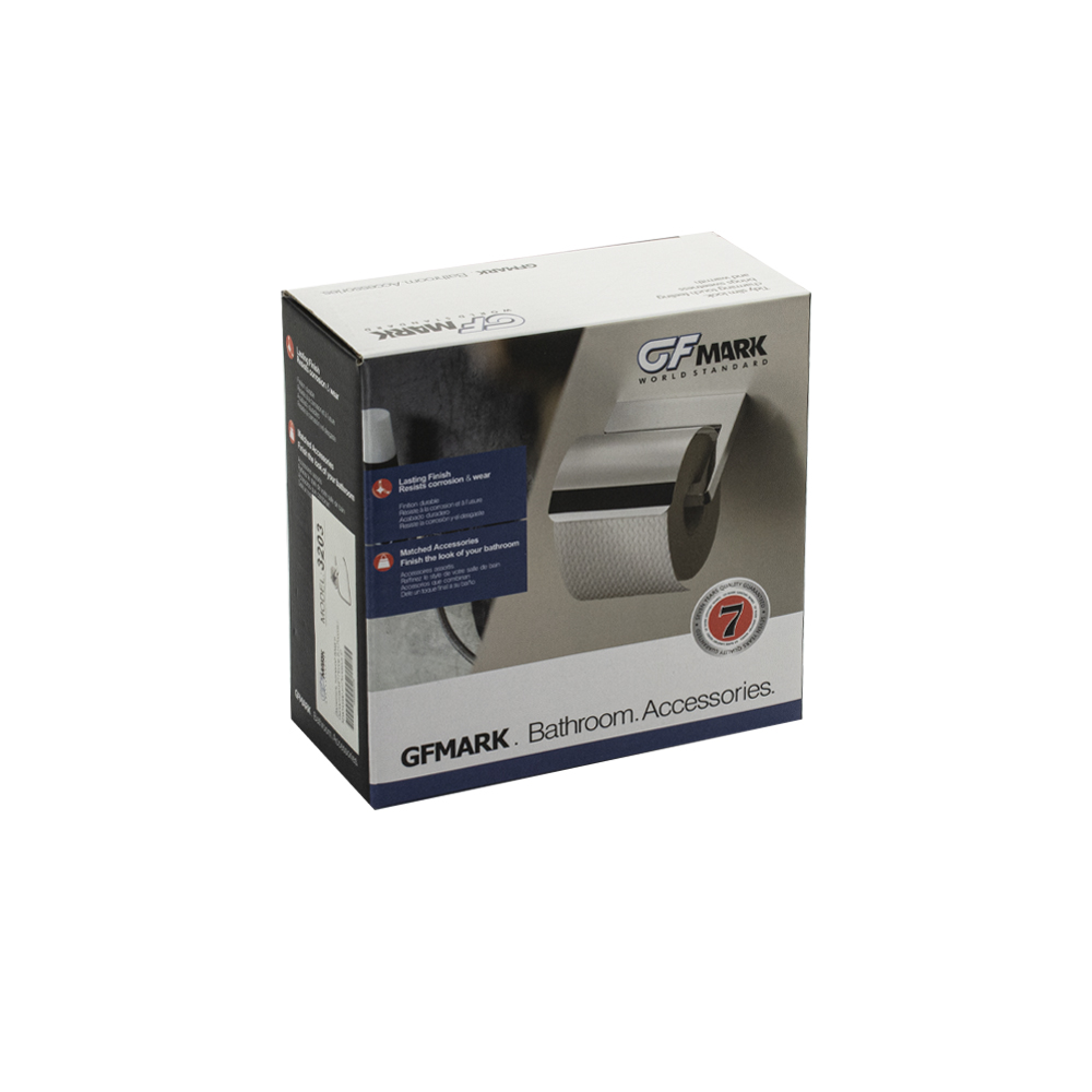 GFmark - Держатель туалетной бумаги, полотенца, без экрана, с БЕЛОЙ МОЗАИКОЙ, код: 3203  - Вид №2