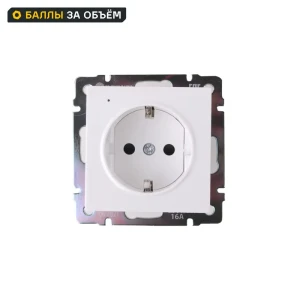 Розетка Werkel с подсветкой цвет белый 84268345 STLM-2047174
