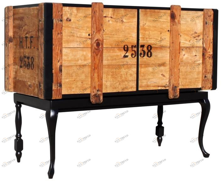 ICI ET LÀ Буфет из восстановленной древесины с распашными дверцами Rescue Tkm10