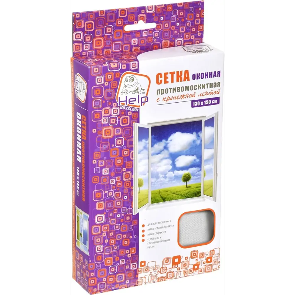 Сетка - штора Help москитная на окно 130x150 см Santreyd STLM-2173714 - Вид №2