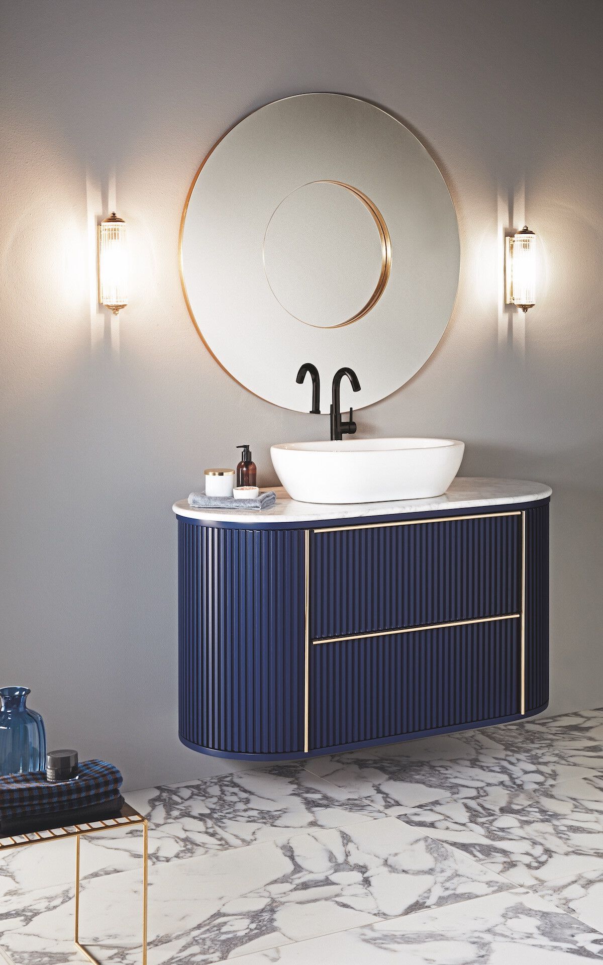 Умывальник с ящиками и дверцами Gaia Mobili Contemporary ARCH-00124991 - Вид №3