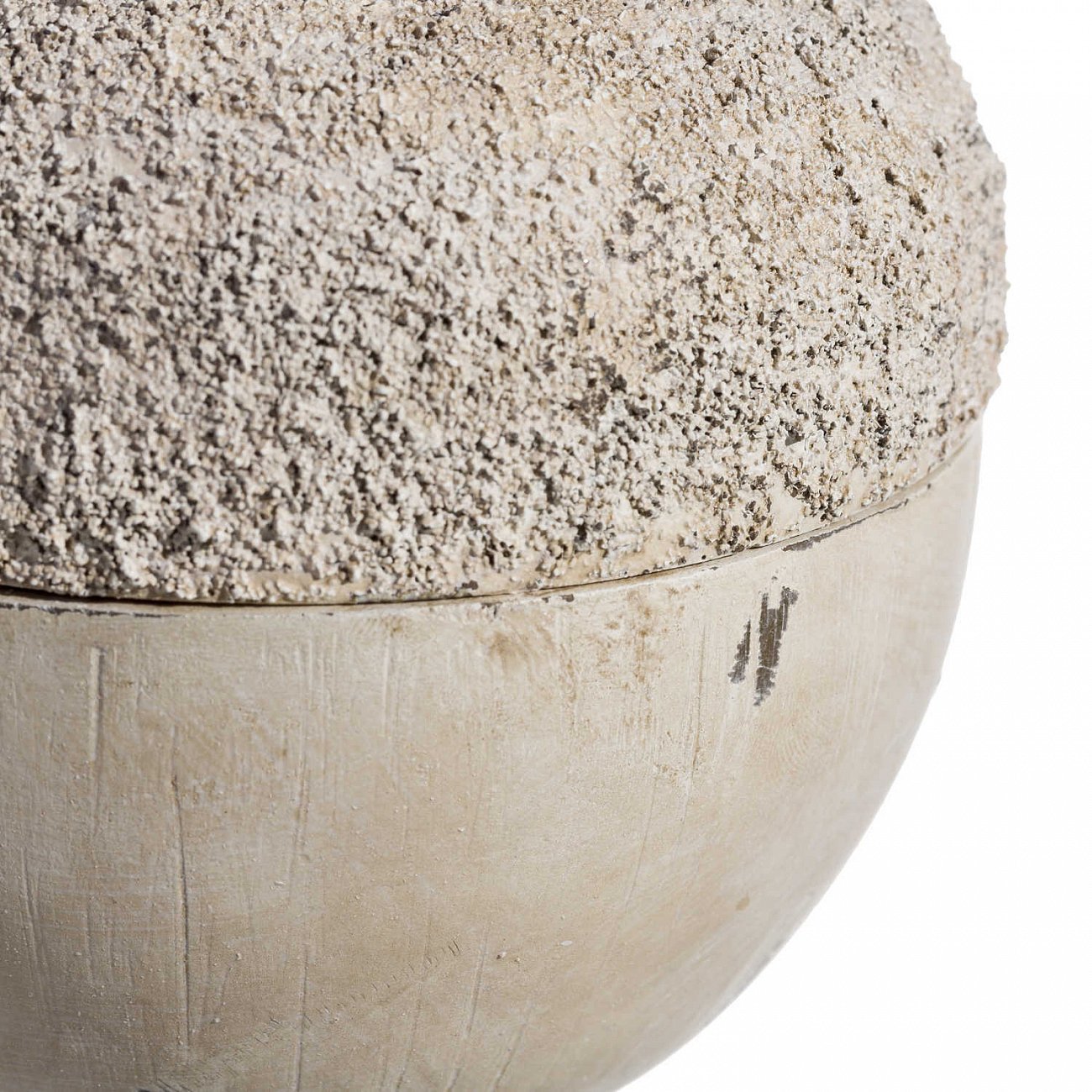 Шкатулка 15 см бежевая TO4ROOMS  00-3838500 Бежевый  - Вид №4