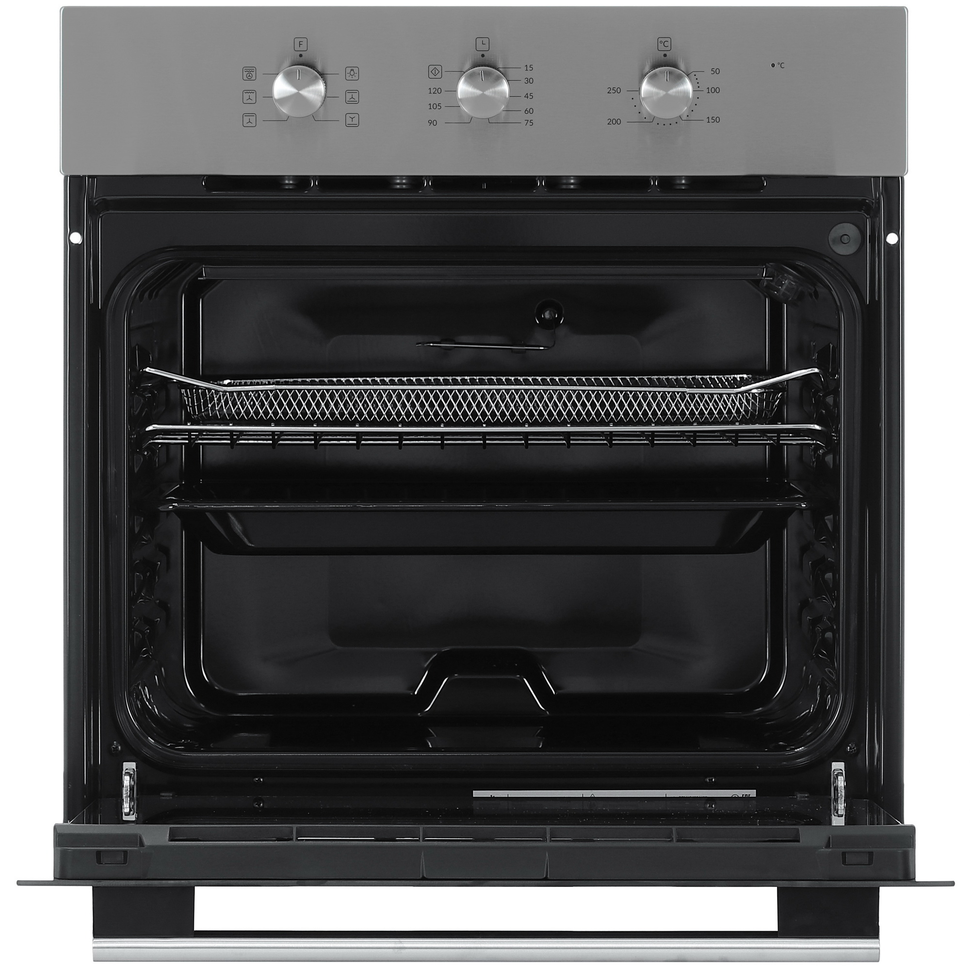 9133300 Электрический духовой шкаф Aceline Airfry-01 серебристый STDN-0134517 - Вид №7