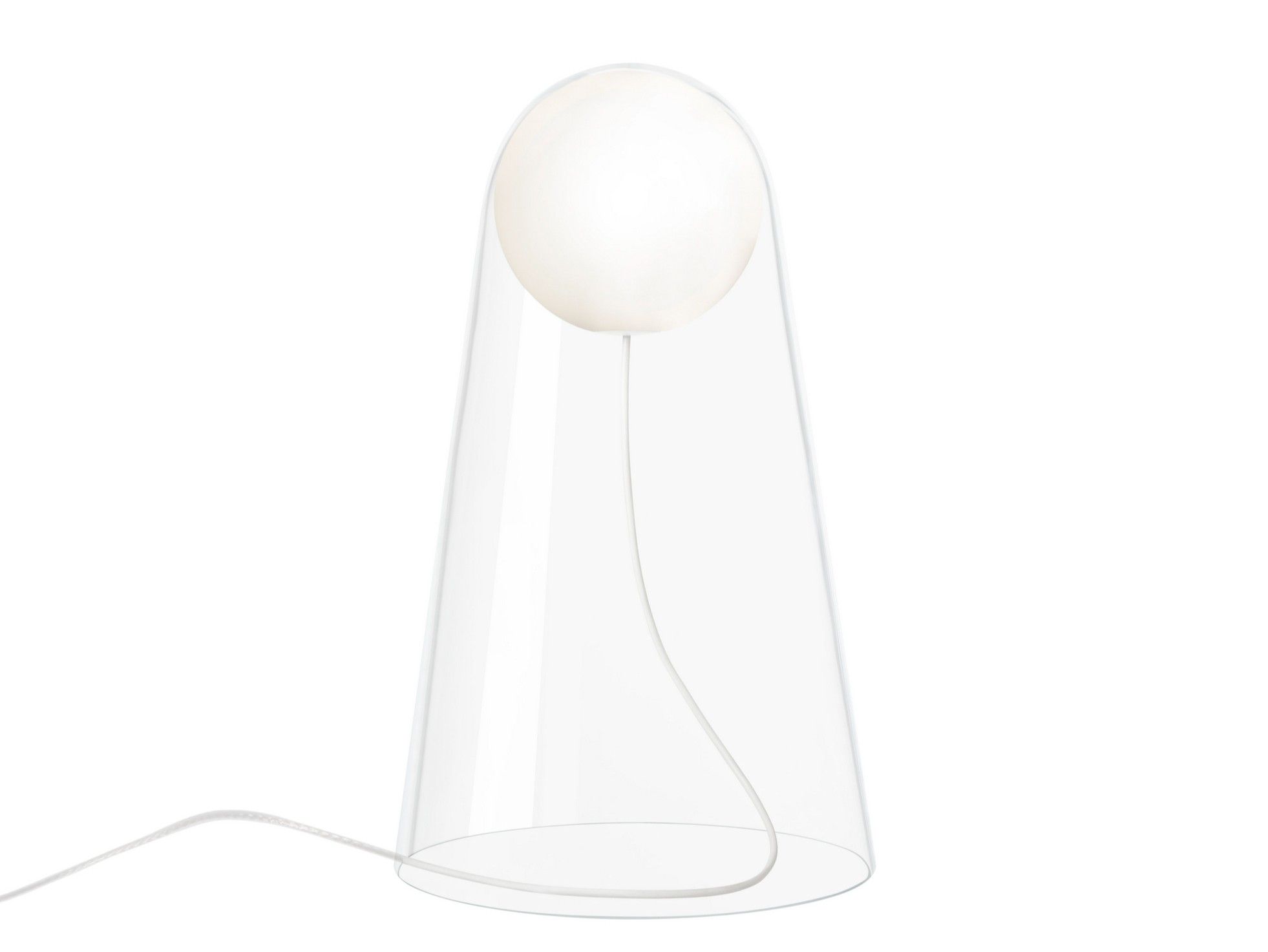 Светодиодная настольная лампа из дутого стекла Foscarini Satellight ARCH-00065512