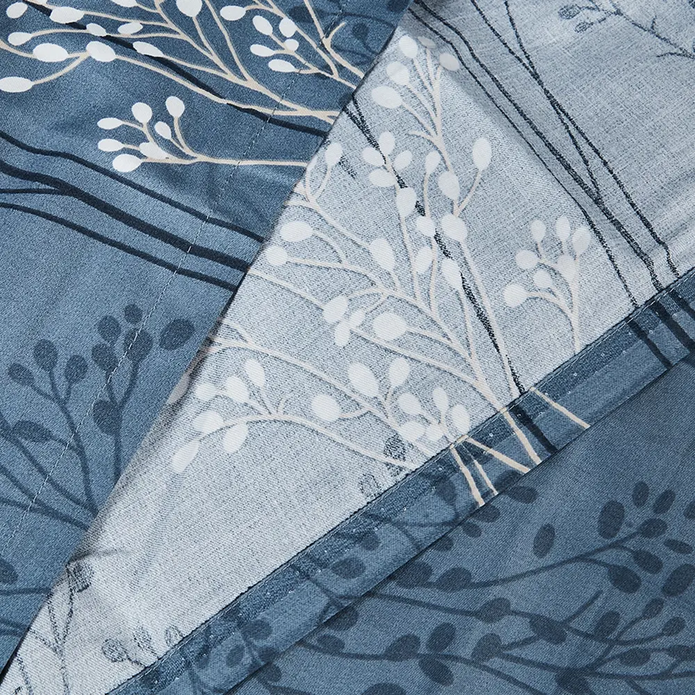 Комплект постельного белья Шуйские ситцы Дом снов Дианта евро бирюза STLM-2037680 - Вид №3