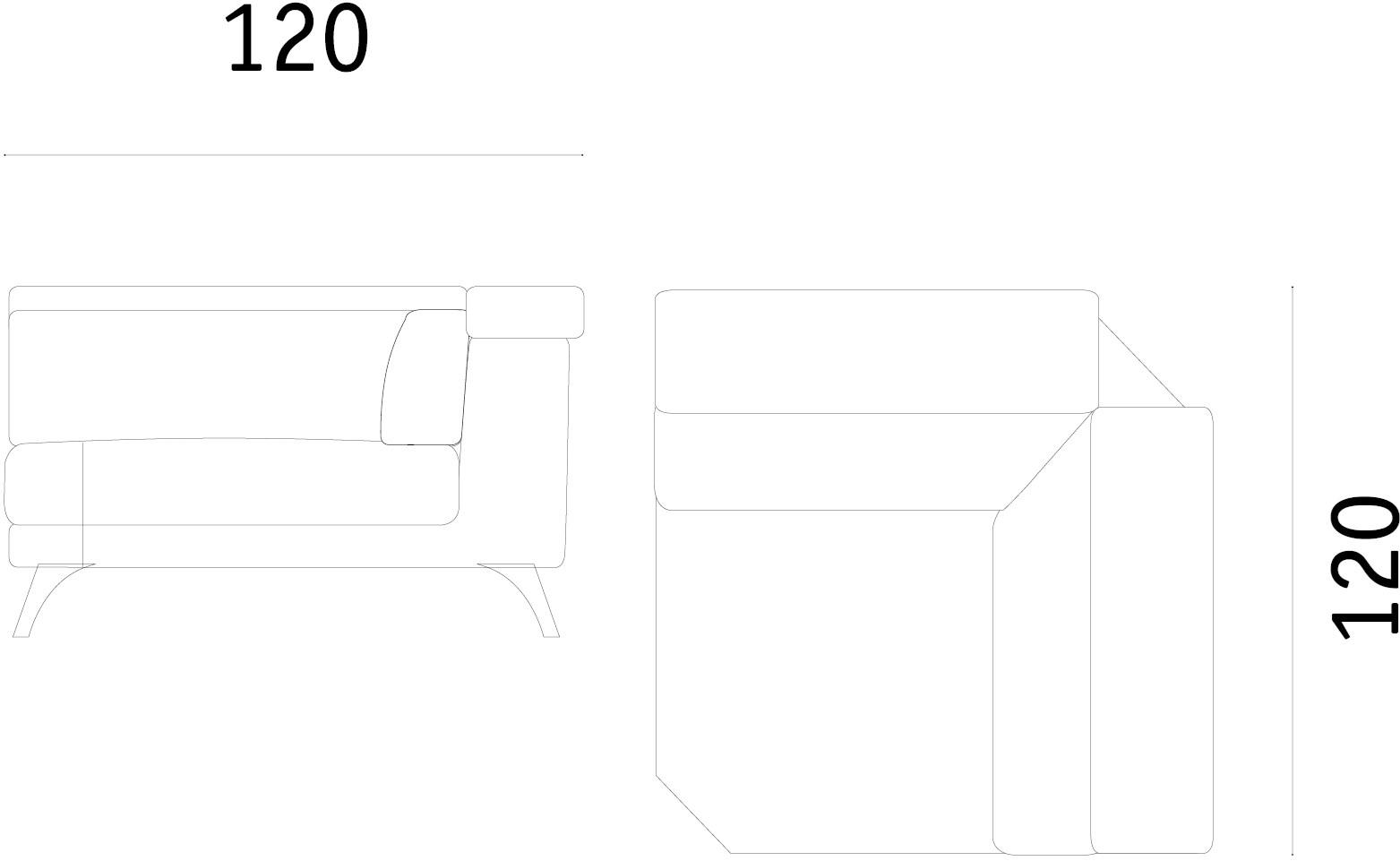 Febal Casa Угловой диван-кровать из ткани sun-id-1474133 - Вид №10