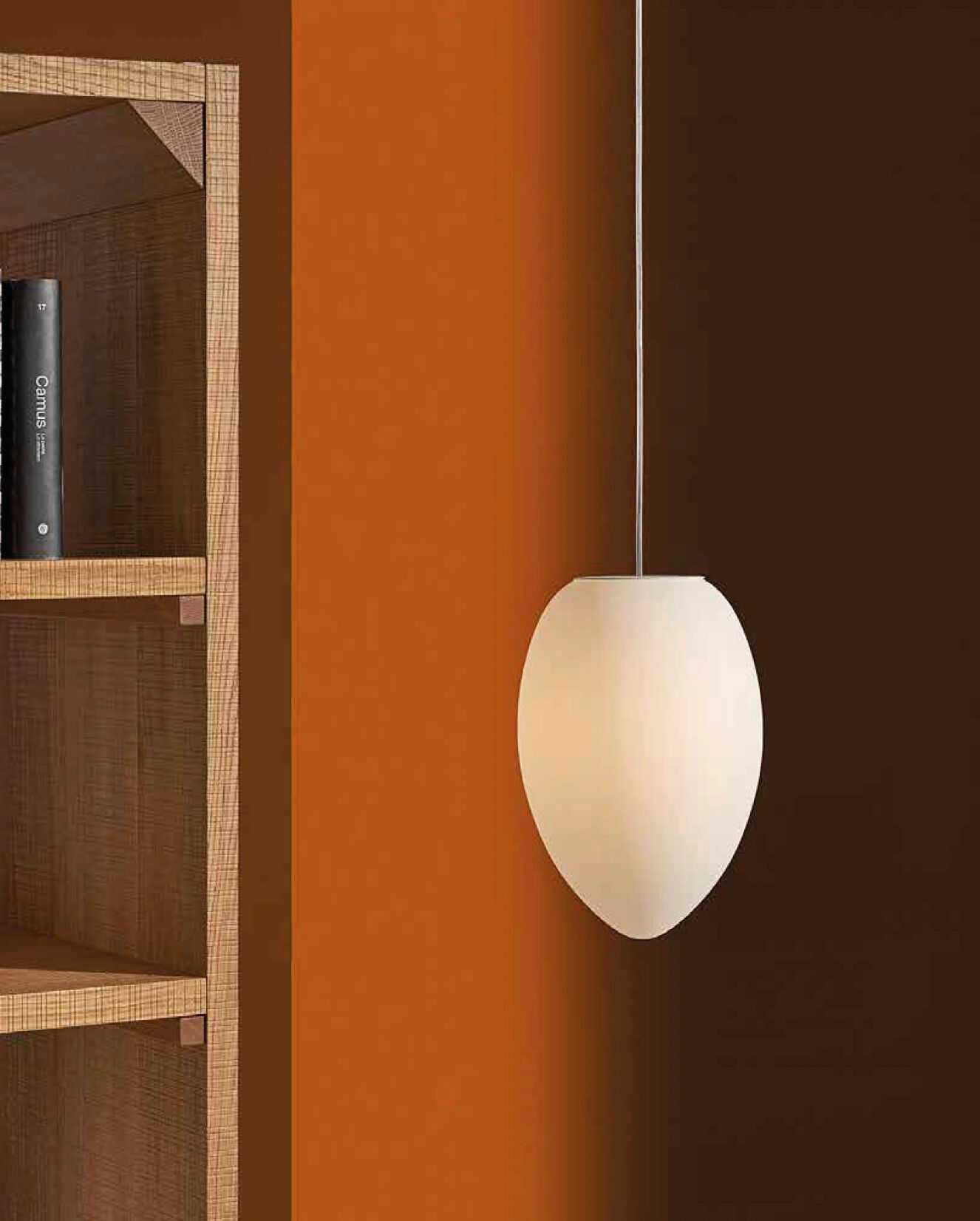 Подвесной светильник из дутого стекла FontanaArte яйцо ARCH-00055536 - Вид №2