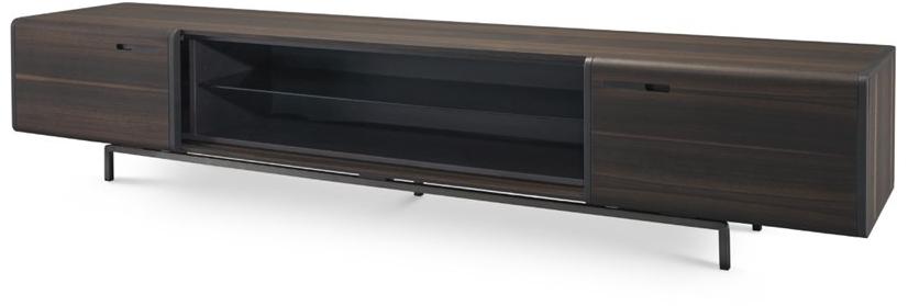 PRADDY Тумба под ТВ из фанерованной древесины с раздвижными дверцами Arc Tr056 - Вид №2