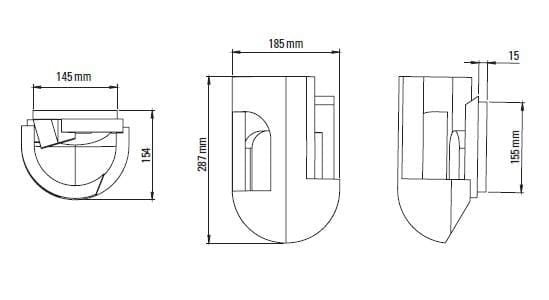 Гипсовые светодиодные настенные светильники In Stock DCW ARCH-00108547 - Вид №11