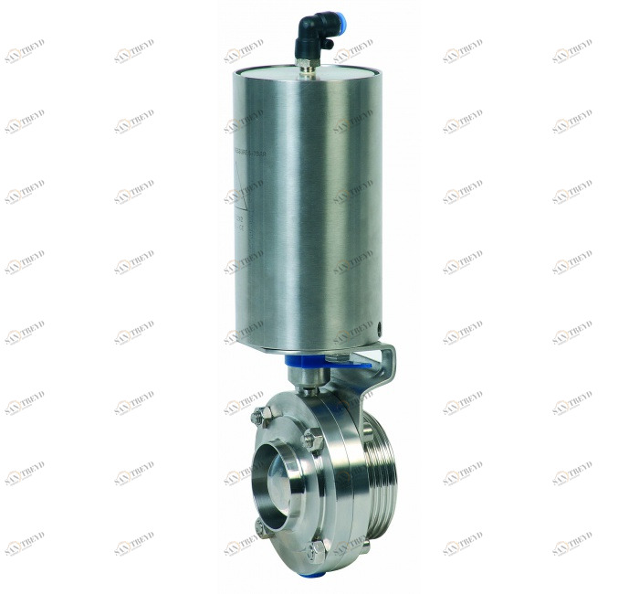 GENEBRE 5942e 08 49 БАБОЧКА V. РЕЗЬБА / СВАРНЫЙ КОНЕЦ 