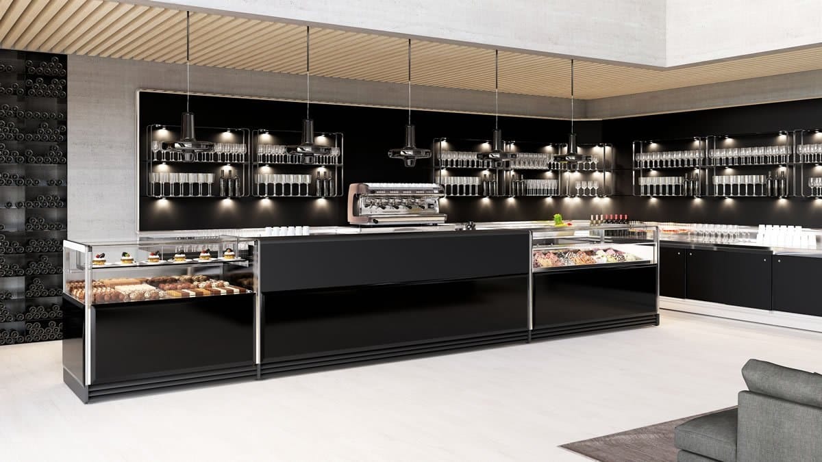 Деревянная барная стойка Frigomeccanica Next ARCH-00102318 - Вид №33