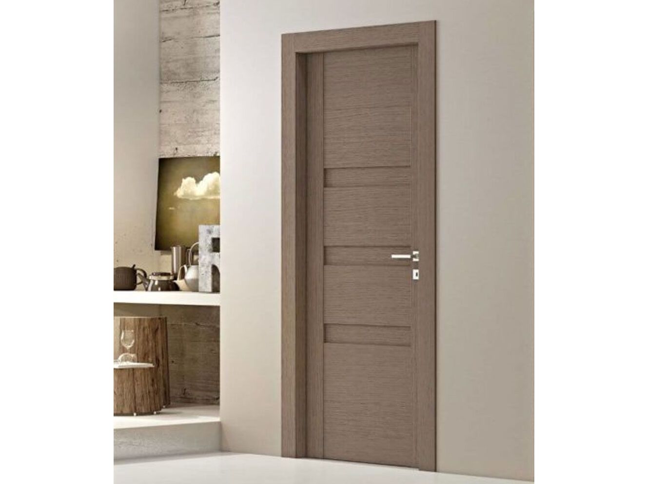 Деревянные распашные двери Pail Serramenti GAIA 26C ARCH-00151158