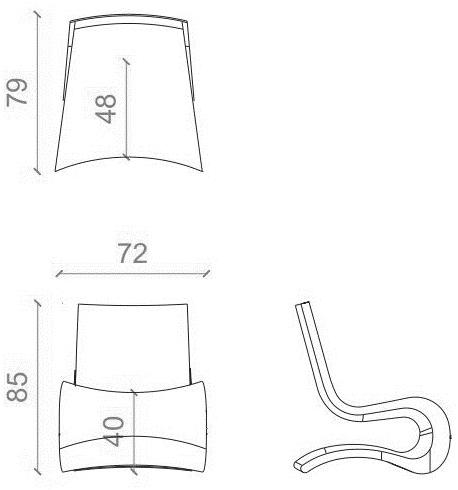 B&T Design Консольное кресло из кожи sun-id-1414301 - Вид №7