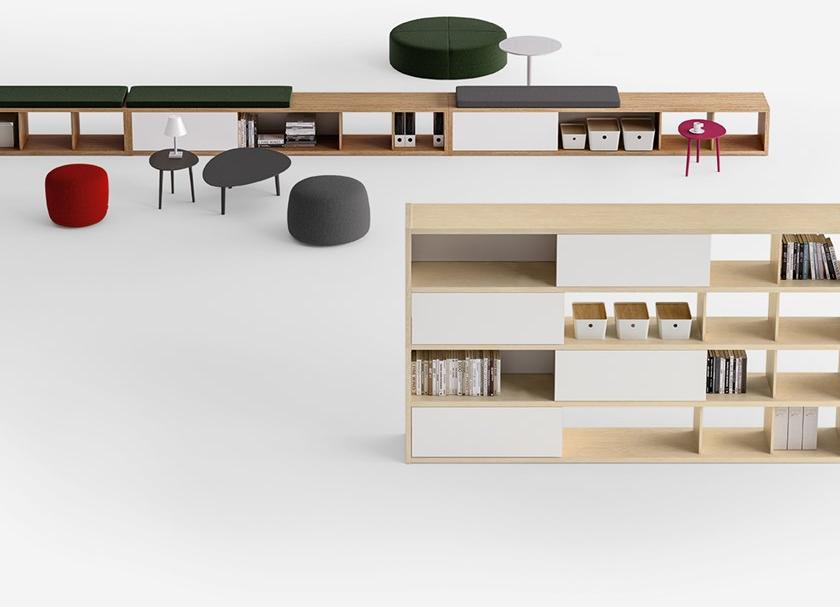 Sinetica Книжный шкаф open office из дерева Abacus sun-id-1383536 - Вид №12