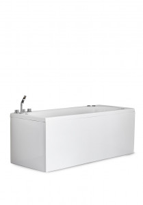 118 Массажная Ванна Relounge 160 Platinum Left +  Noro  Белый