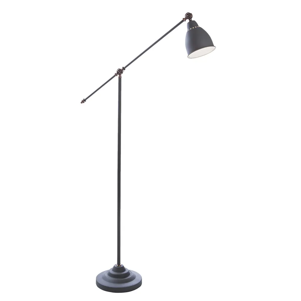 Торшер Braccio 1xE27x60 Вт цвет серый матовый Arte Lamp STLM-2058565
