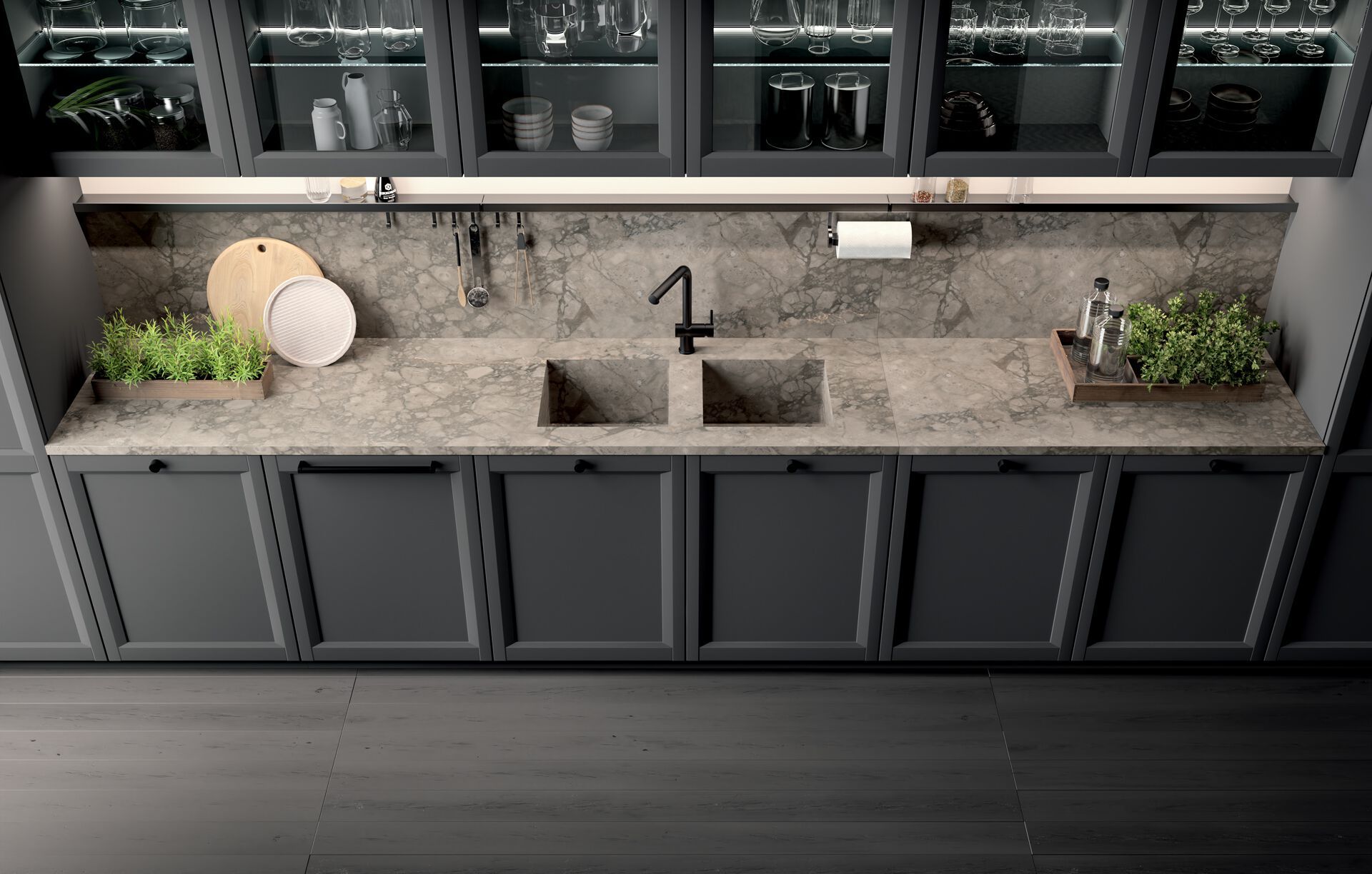 Встроенная кухня Febal Casa Origina ARCH-00031400 - Вид №4