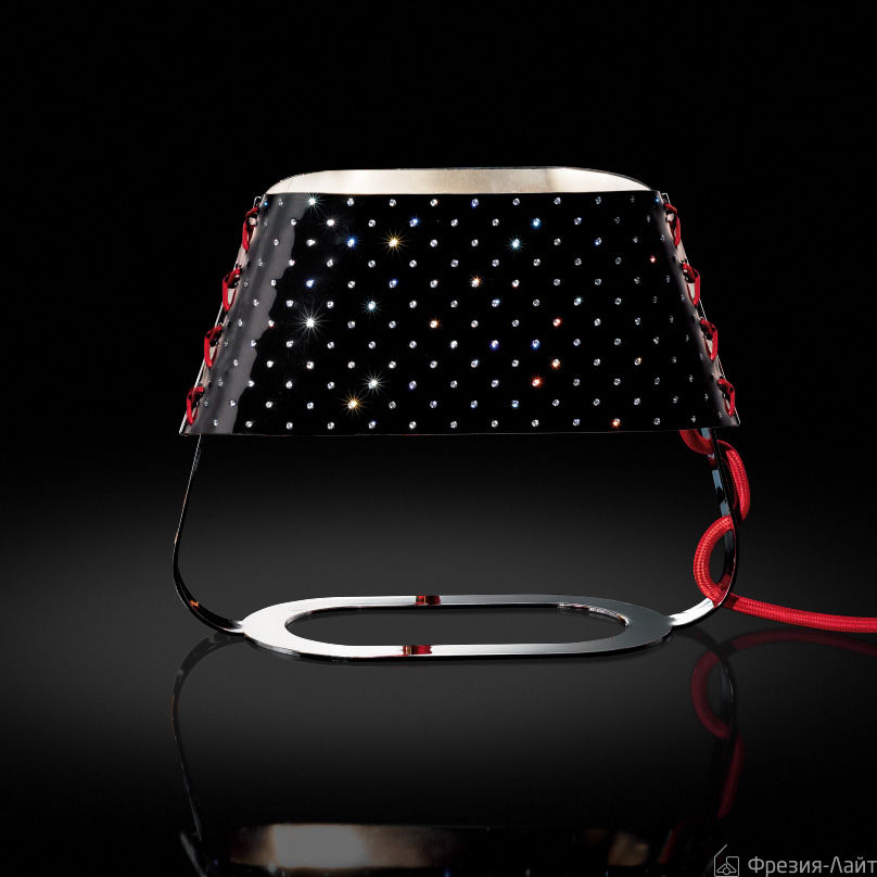 Italamp 2317/L SW Strass crystal glase/C лампа настольная 71342