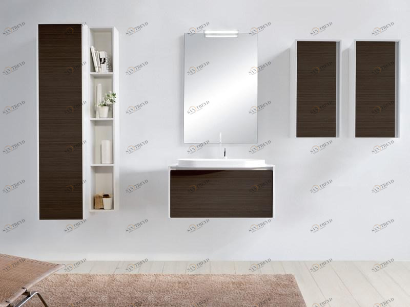 LASA IDEA Тумба под умывальник модульная с зеркалом Metropolis sun-id-1370431