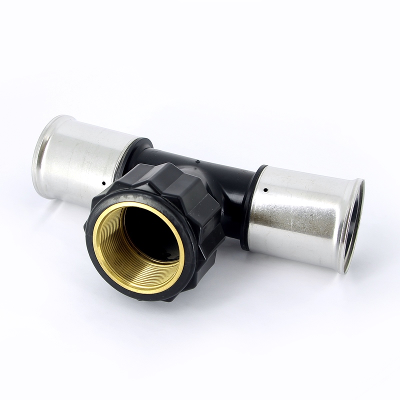 Тройник пресс-В PVDF HENCO 63х2"х63 13PK631063 - Вид №3