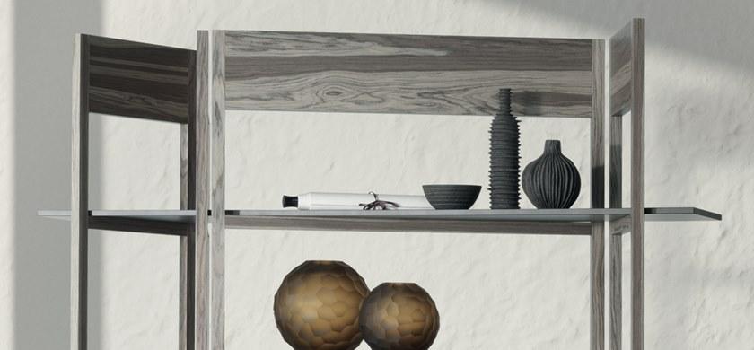 Natuzzi Открытый деревянный книжный шкаф sun-id-1426548 - Вид №6