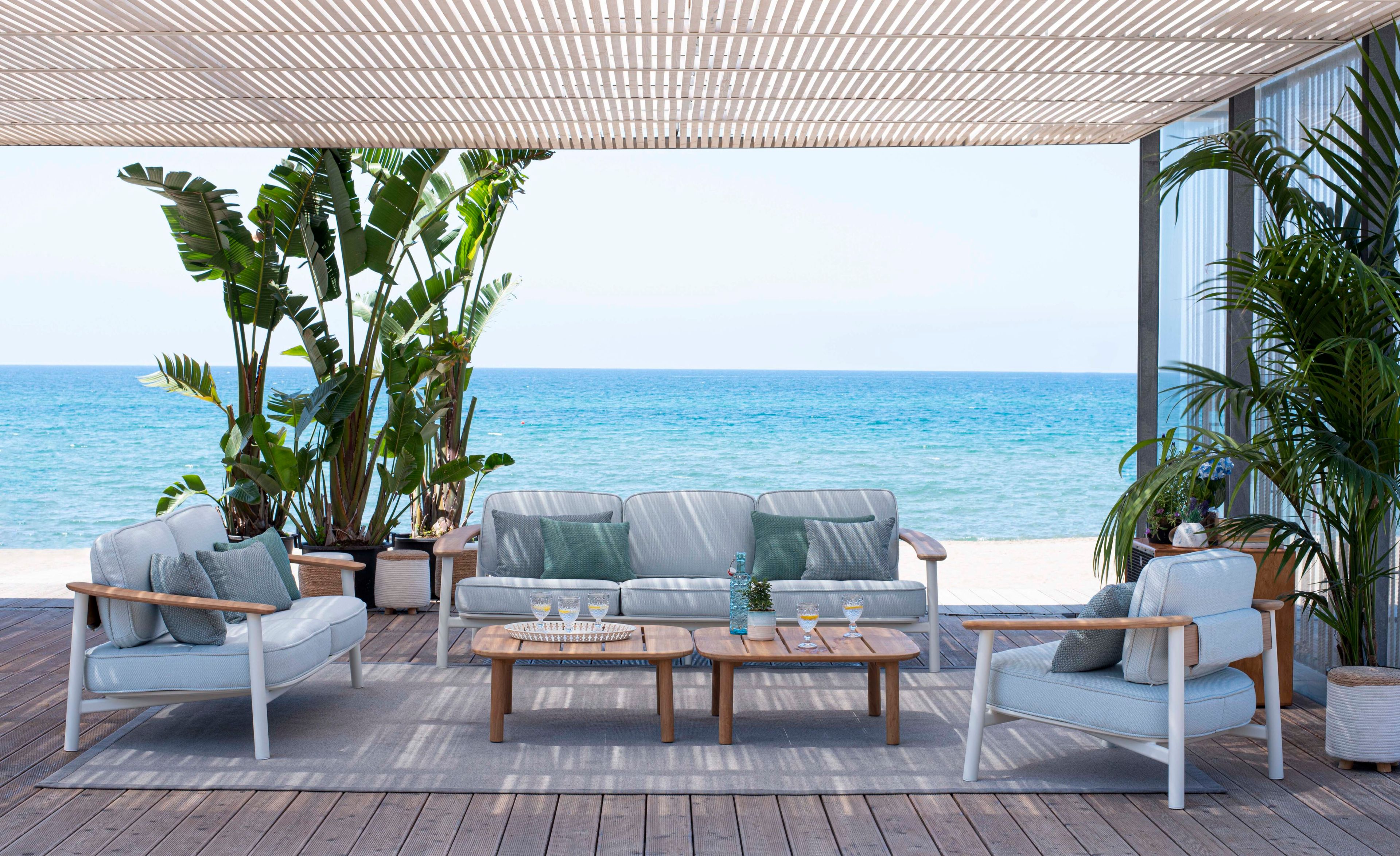 3-местный тканевый съемный садовый диван emu Близнецы ARCH-00117332 - Вид №11