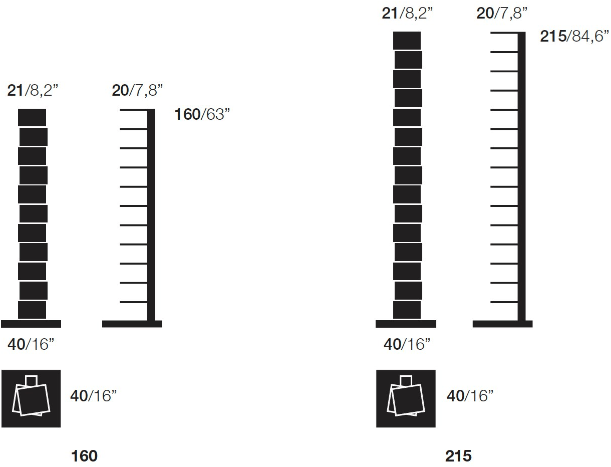 Opinion Ciatti Самонесущий лакированный книжный шкаф Ptolomeo sun-id-1407092 - Вид №9