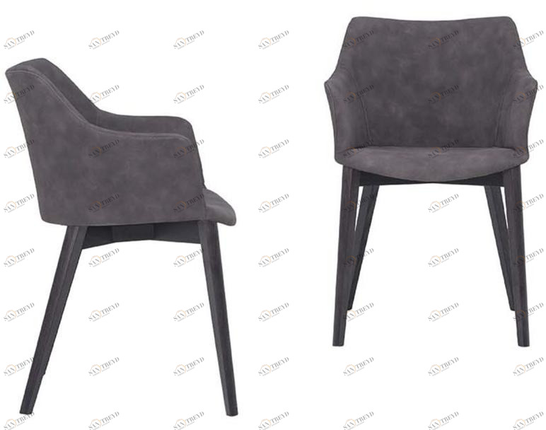 Tonin Casa Мягкое кожаное кресло с подлокотниками Agata T7291