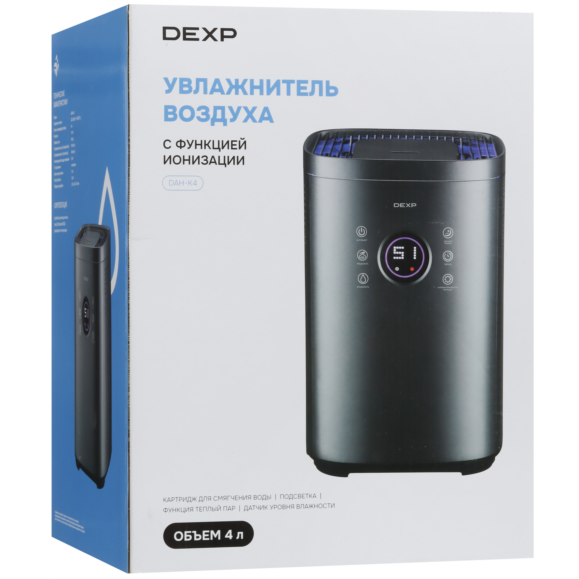 9116326 Увлажнитель воздуха DEXP DAH-K4 STDN-0021355 - Вид №9