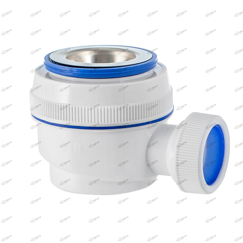 Сифон для душевого поддона с нерж.чашкой д.70мм (11/2") (30980686) 30980686 Santreyd 