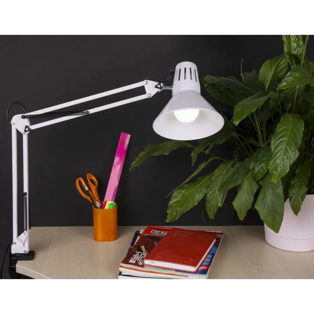 Настольная лампа со струбциной TDM Electric SQ0337-0027, цвет белый STLM-2147815 - Вид №9