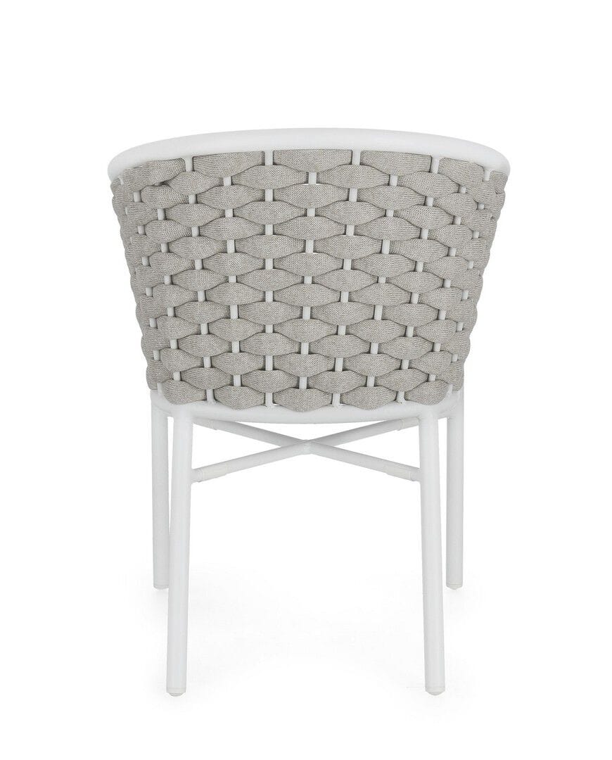 Веревочный штабелируемый садовый стул с подлокотниками BIZZOTTO MARGALIDA ARCH-00005680 - Вид №10