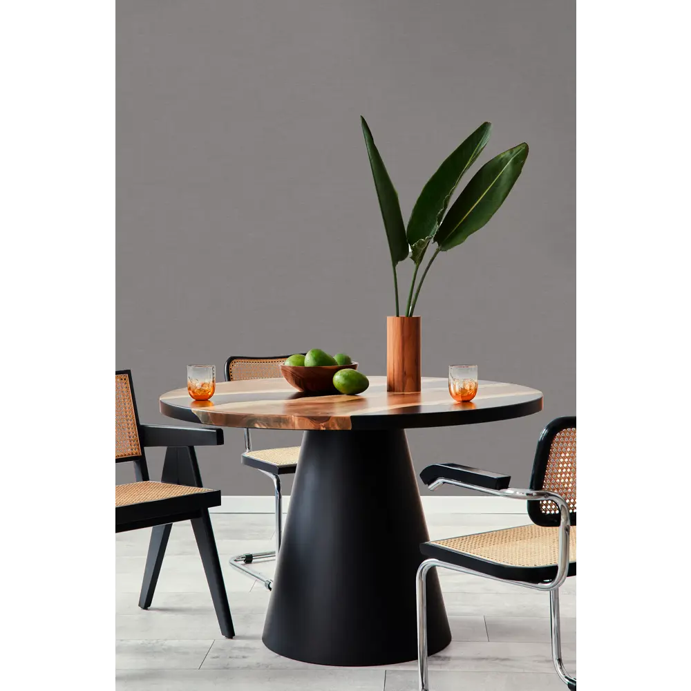 Обои флизелиновые KREAFORTA Малабо темно-серые 1.06 м 587627 STLM-2184492