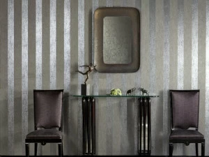 Omexco Полосатые моющиеся флизелиновые обои Palazzo