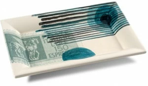 MARIONI Поднос керамический прямоугольный Postcard 01153gg