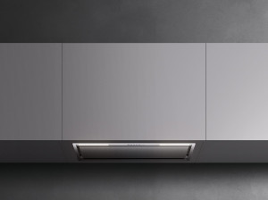 Вытяжка из нержавеющей стали с утопленным всасыванием по периметру