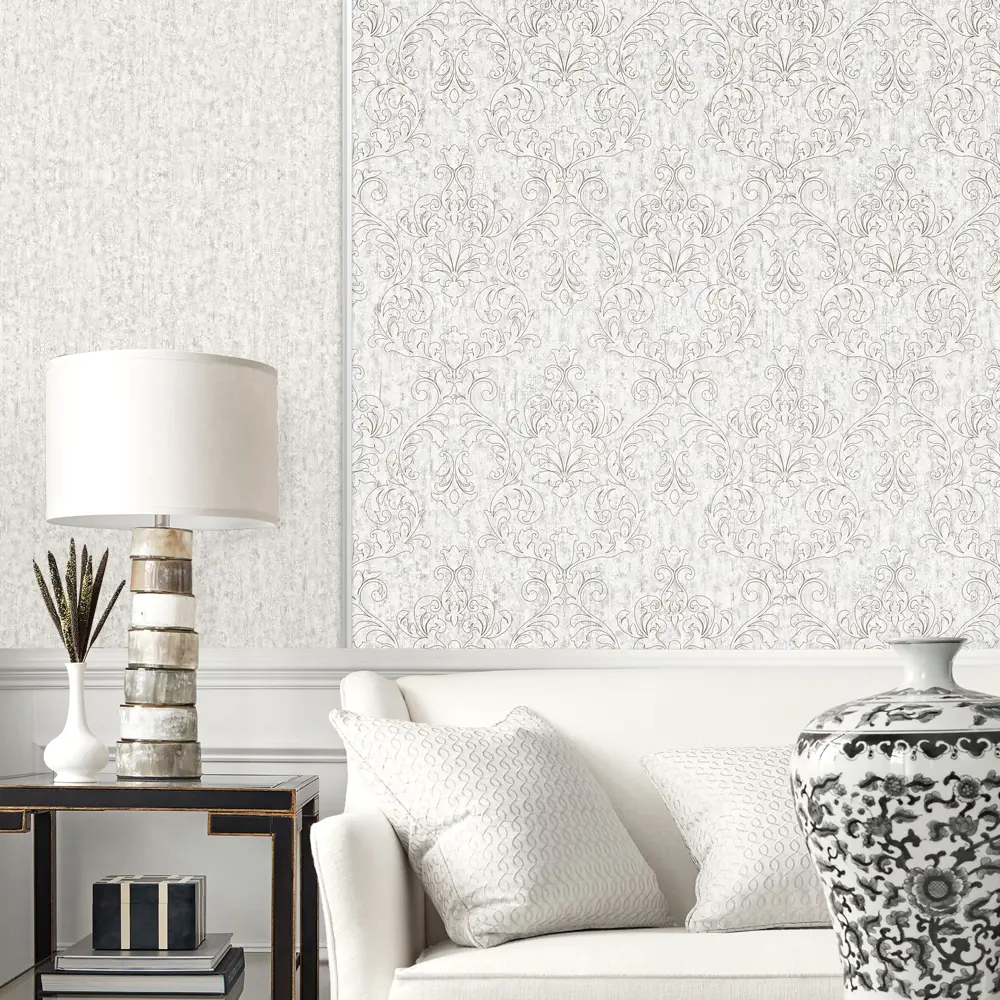 Обои флизелиновые Erismann Fusion серые 1.06 м 4563-4 STLM-2209731 - Вид №2