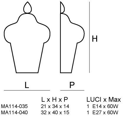 Siru Настенный светильник из муранского стекла Piazza sun-id-1444444 - Вид №2