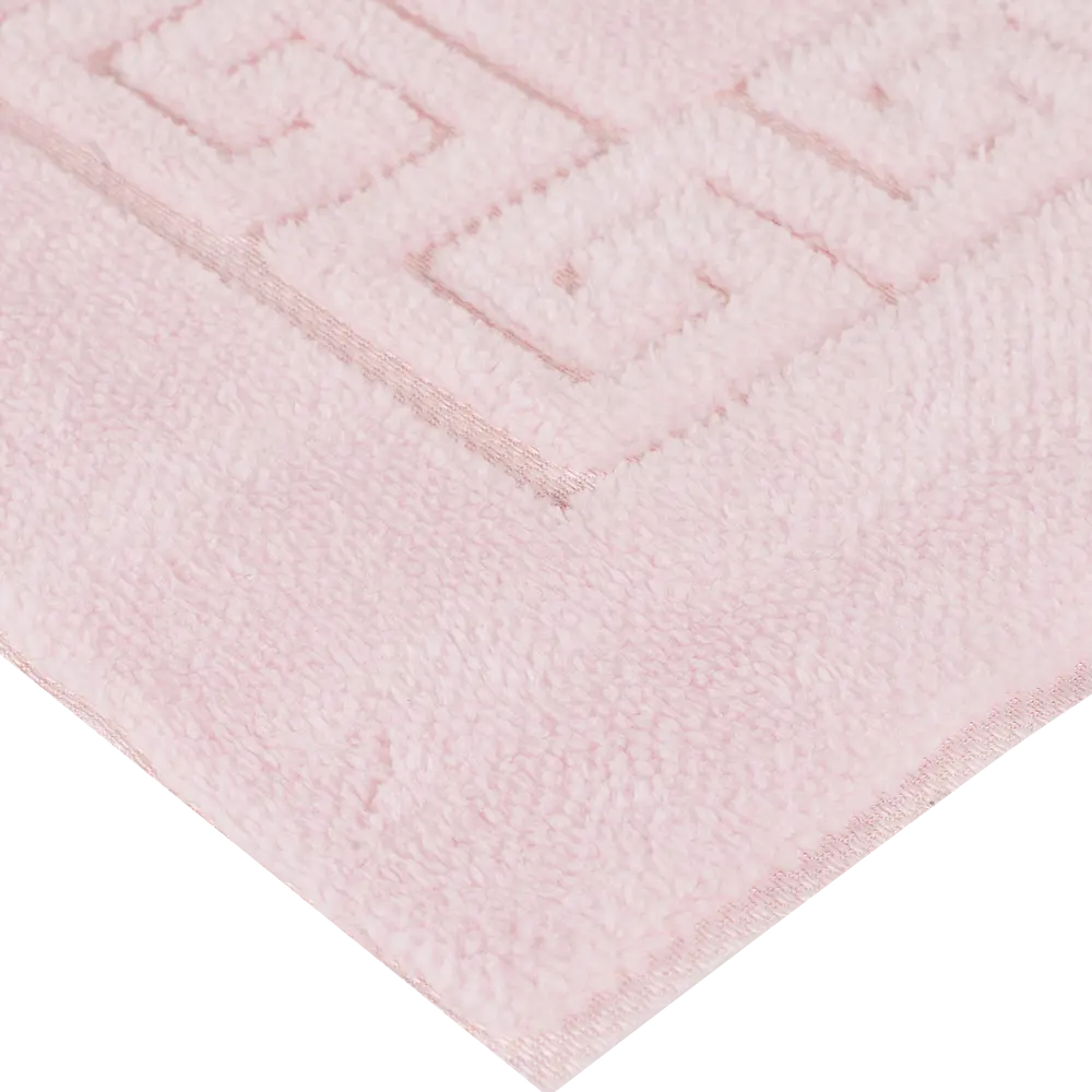 Коврик для ванной комнаты Foot 50x70 см цвет светло-розовый PRIMANOVA STLM-2040744 - Вид №1