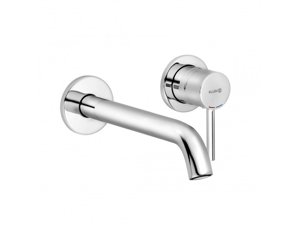 382450576 смеситель для умывальника для настенного монтажа KLUDI BOZZ хром 