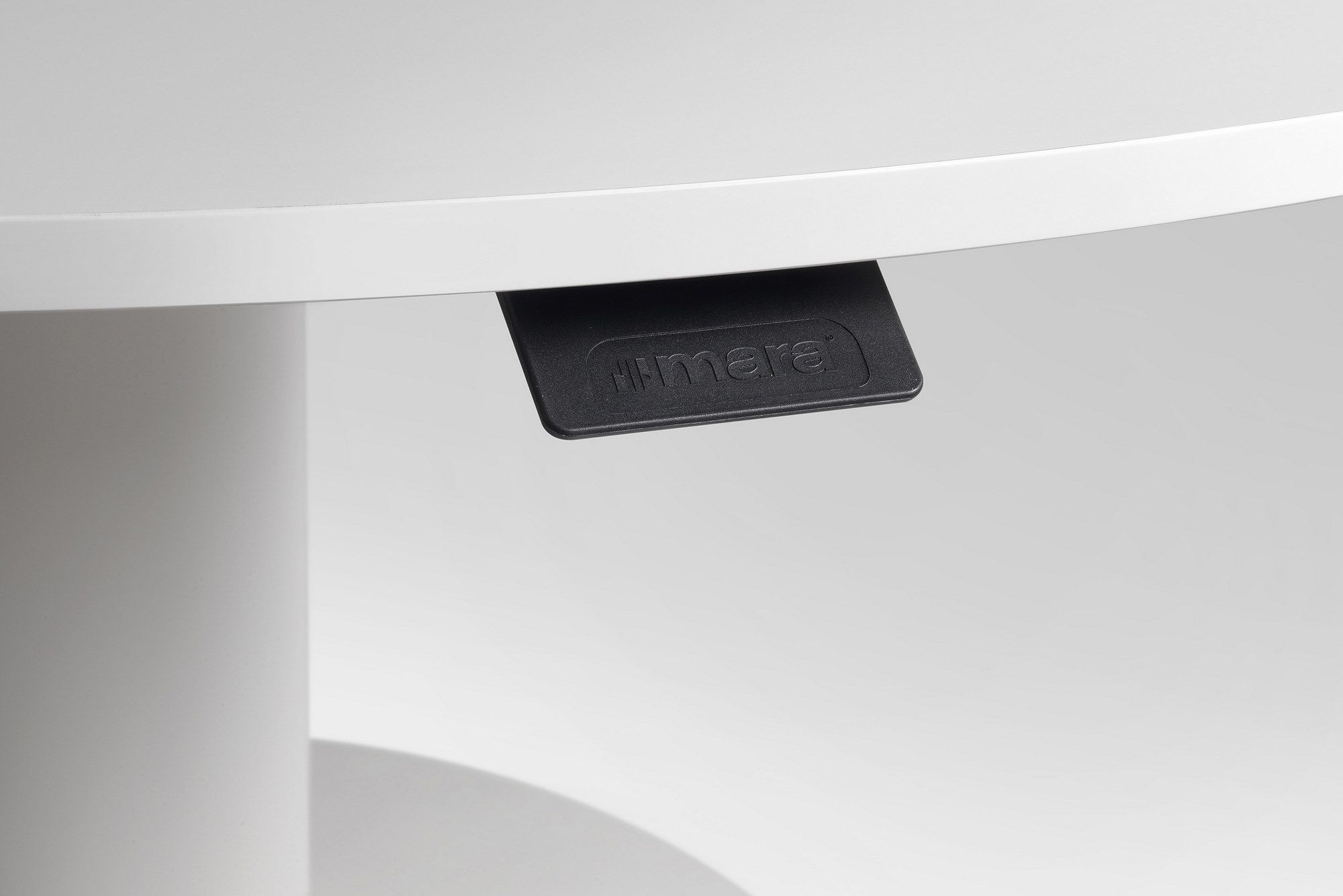 Окрашенный металлический регулируемый по высоте овальный стол для совещаний Mara Follow ARCH-00096195 - Вид №4