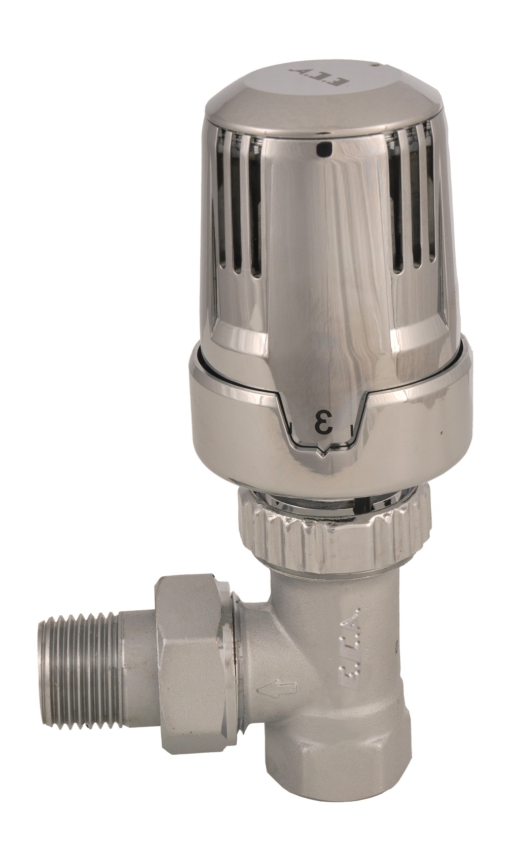TRV Chrome Термостатические клапаны радиатора Eca sun-id-2094463 - Вид №1