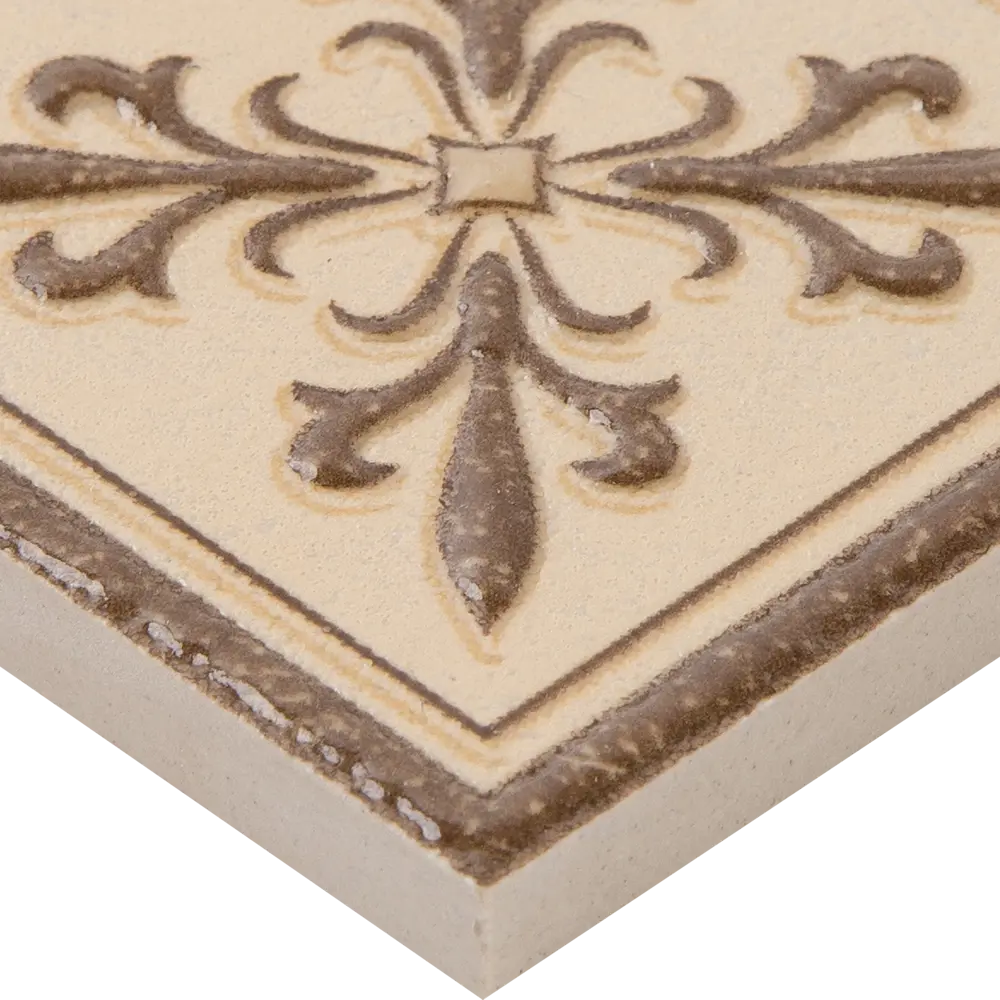 Вставка настенная Таллин 6x6 см цвет бежевый Santreyd STLM-2137387 - Вид №2