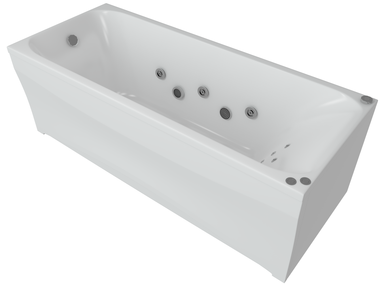 ALF150-0000038 Акриловая ванна акватек альфа 150х70 Акватек Альфа Santreyd - Вид №1