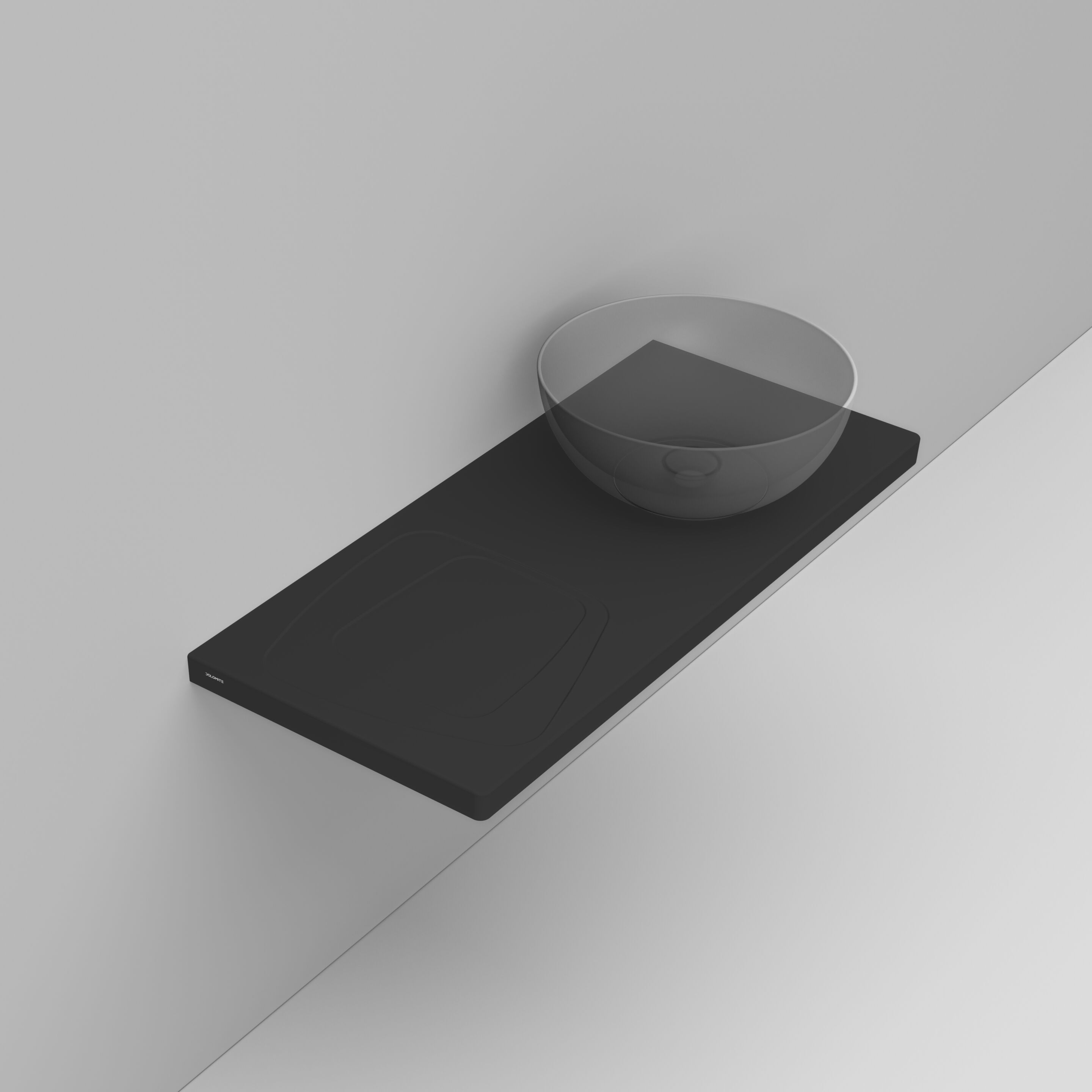 Керамическая столешница с одной раковиной Ceramica Dolomite за пределами ARCH-00062187 - Вид №1