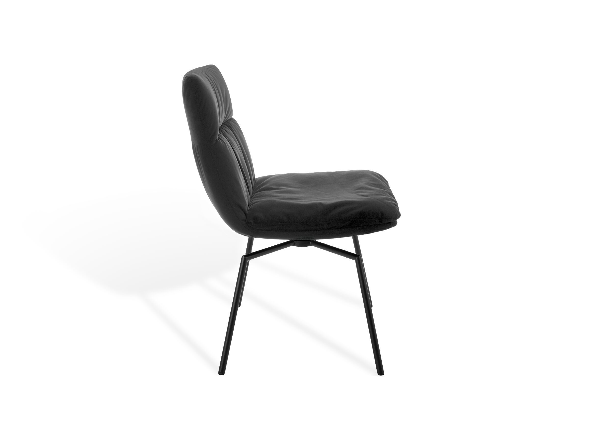 Мягкий стул с крестообразной рамой KFF Faye Casual ARCH-00148111