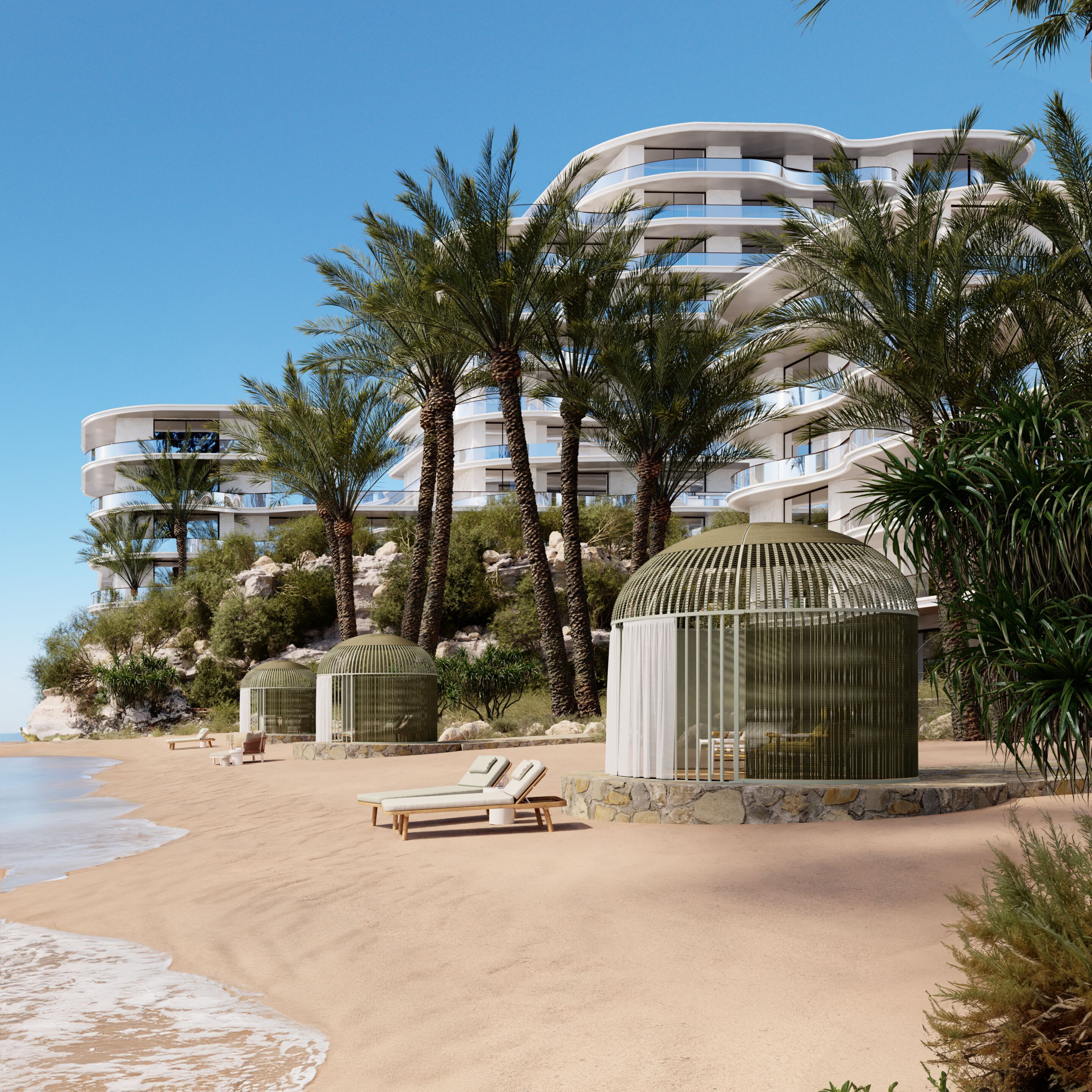 Круглая алюминиевая беседка YAAZ Fess ARCH-00068683 - Вид №1