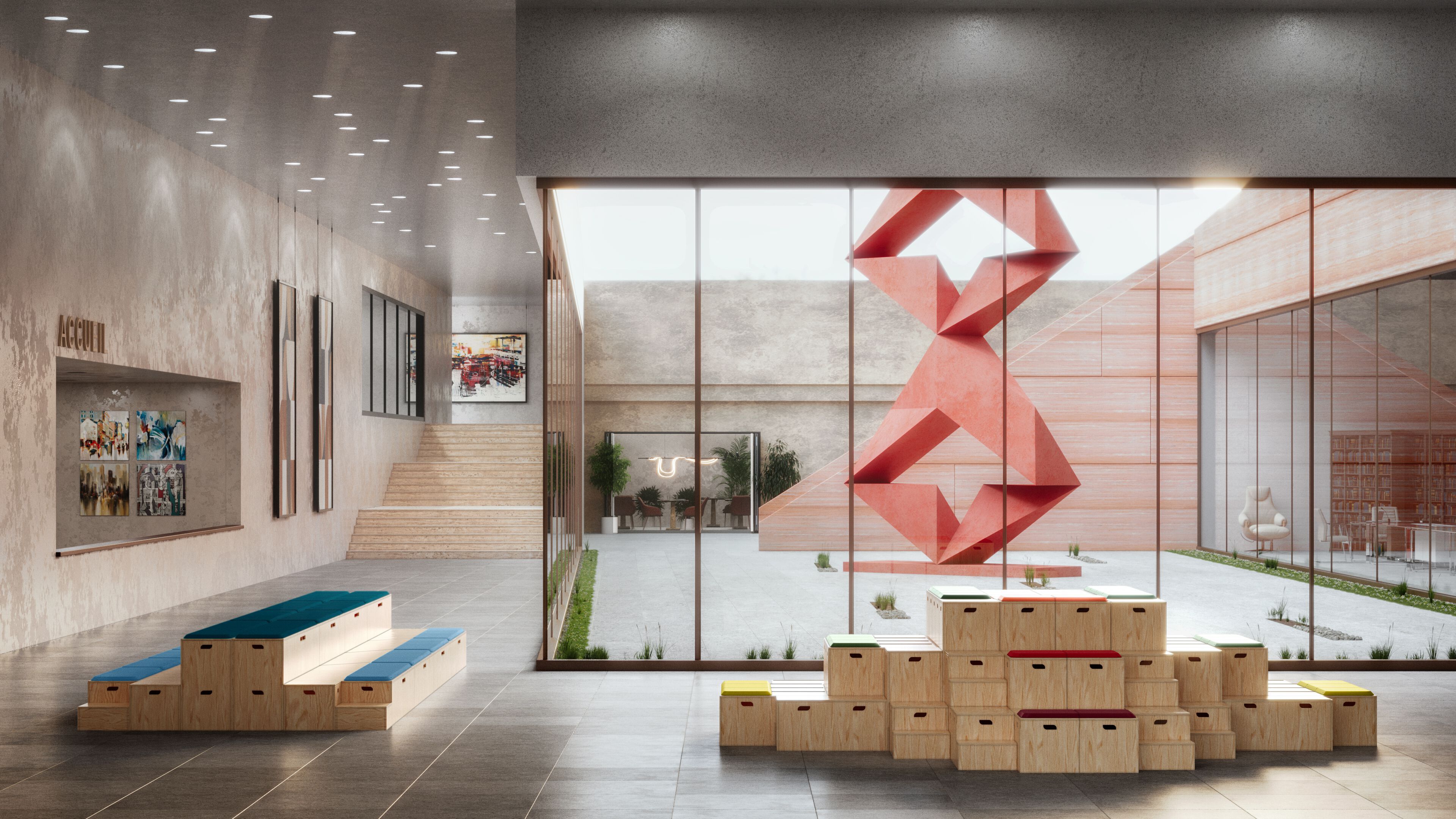 Модульное сиденье из полиуретана Bõln Slim ARCH-00072808 - Вид №12