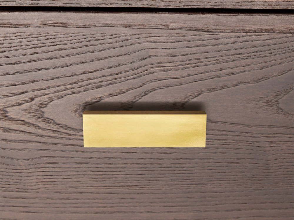 Тумба длинная с 4 ящиками ясень кофейный Bullwood ACWD BULLWOOD 00-3981910 Коричневый  - Вид №4