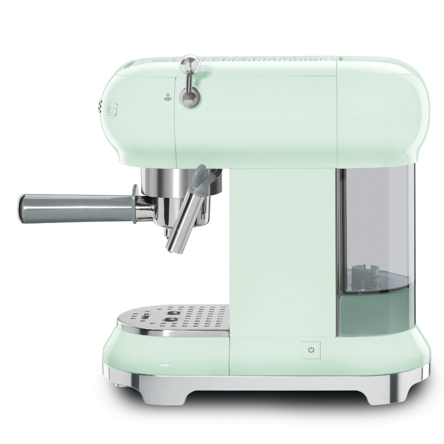 Кофемашина-эспрессо Smeg, пастельно-зеленая ECF01PGEU - Вид №4